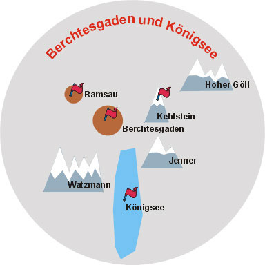 Region um Berchtesgaden